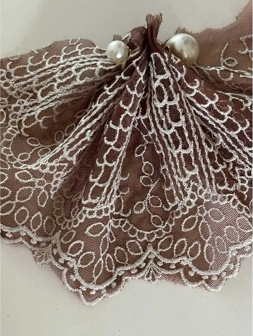 10yds Texas Chrisom Lace - TX Local Stock ready to ship. Retail & Wholesale